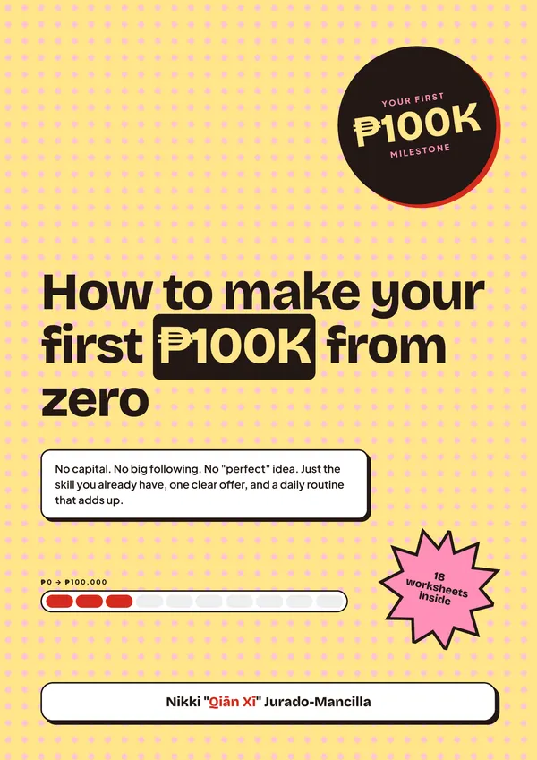 How to Make Your First ₱100K From Zero